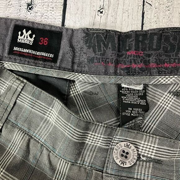 MICROS Plaid Shorts - Picture 4 of 5